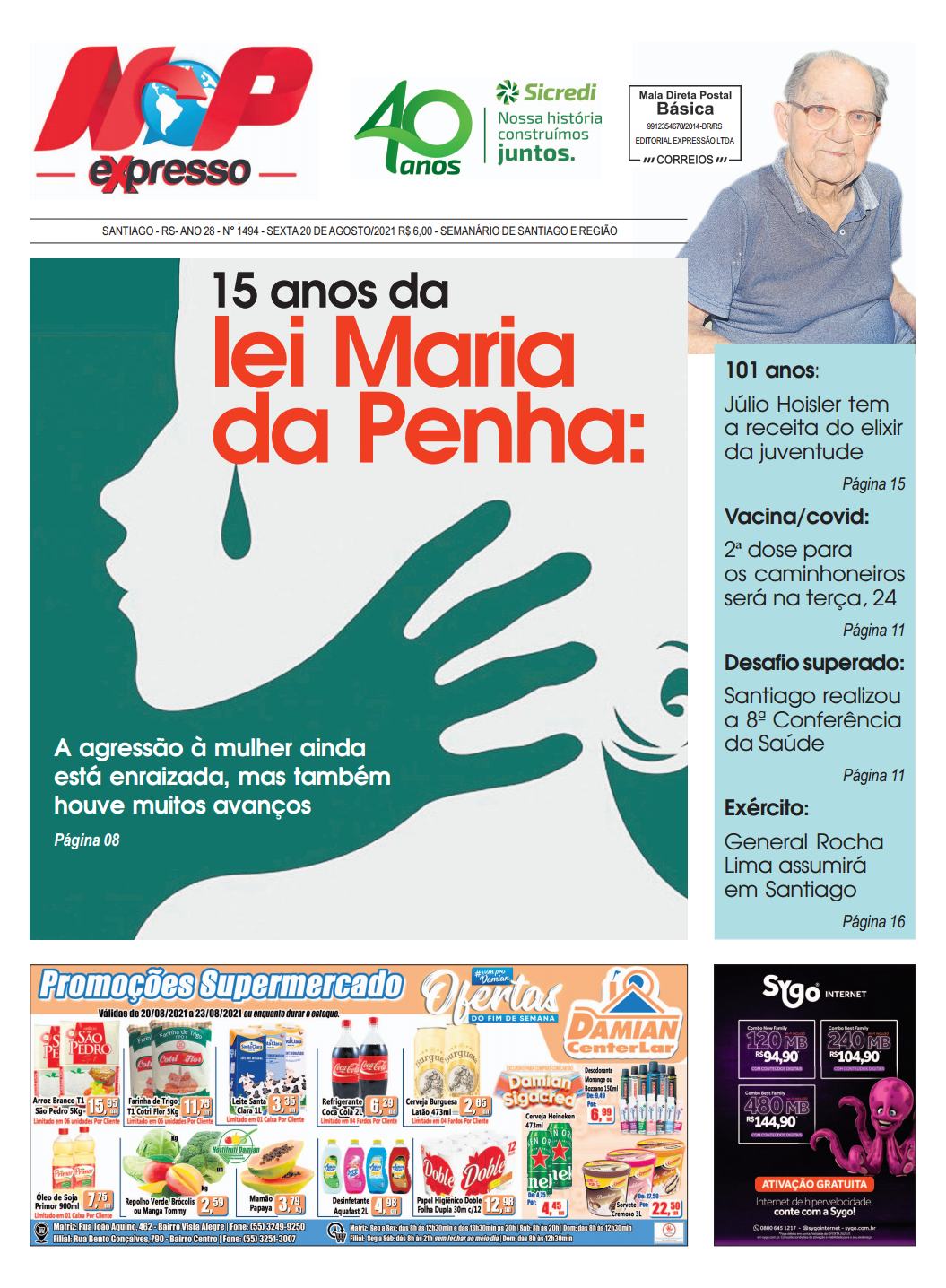 Expresso Ilustrado 20.08.21