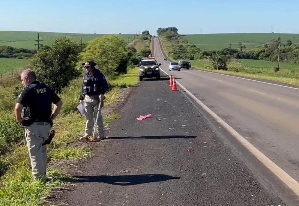 acidente em Cruz Alta