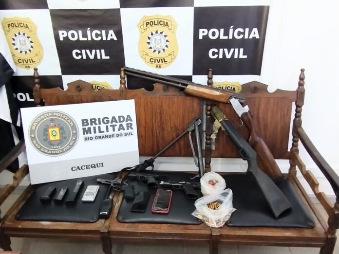 cinco presos em Cacequi