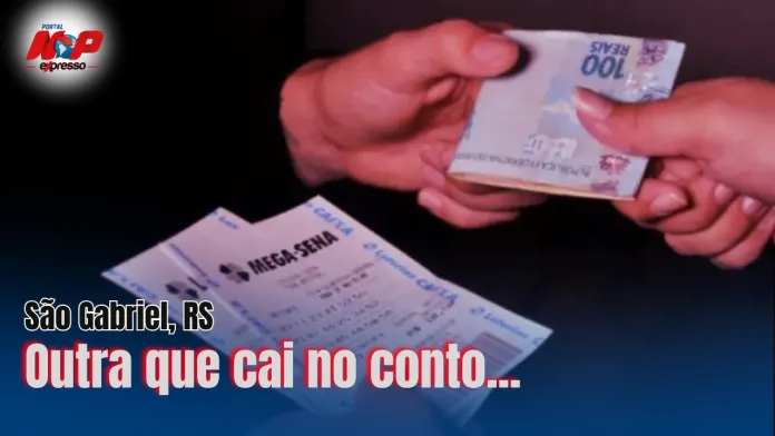 Idosa perde 150 mil no golpe do bilhete premiado